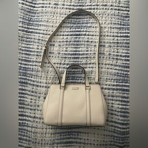 Small Loden Kate Spade Ivory and Gold Handbag